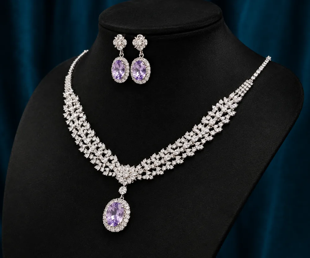 Amethyst Set Black