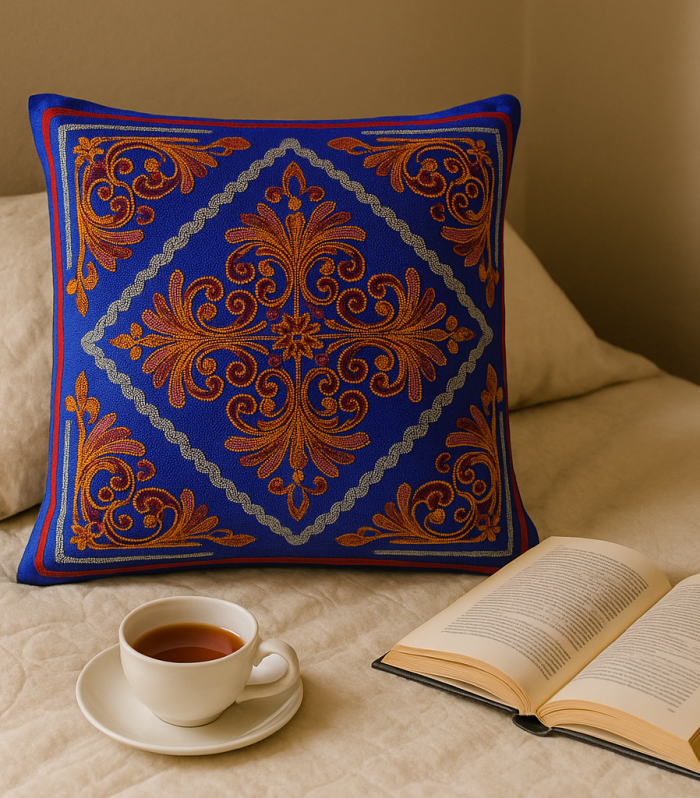 Urban Chic Embroidered Cushion Covers (Set of 5)